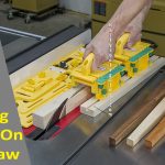 How to rip long boards on table saw