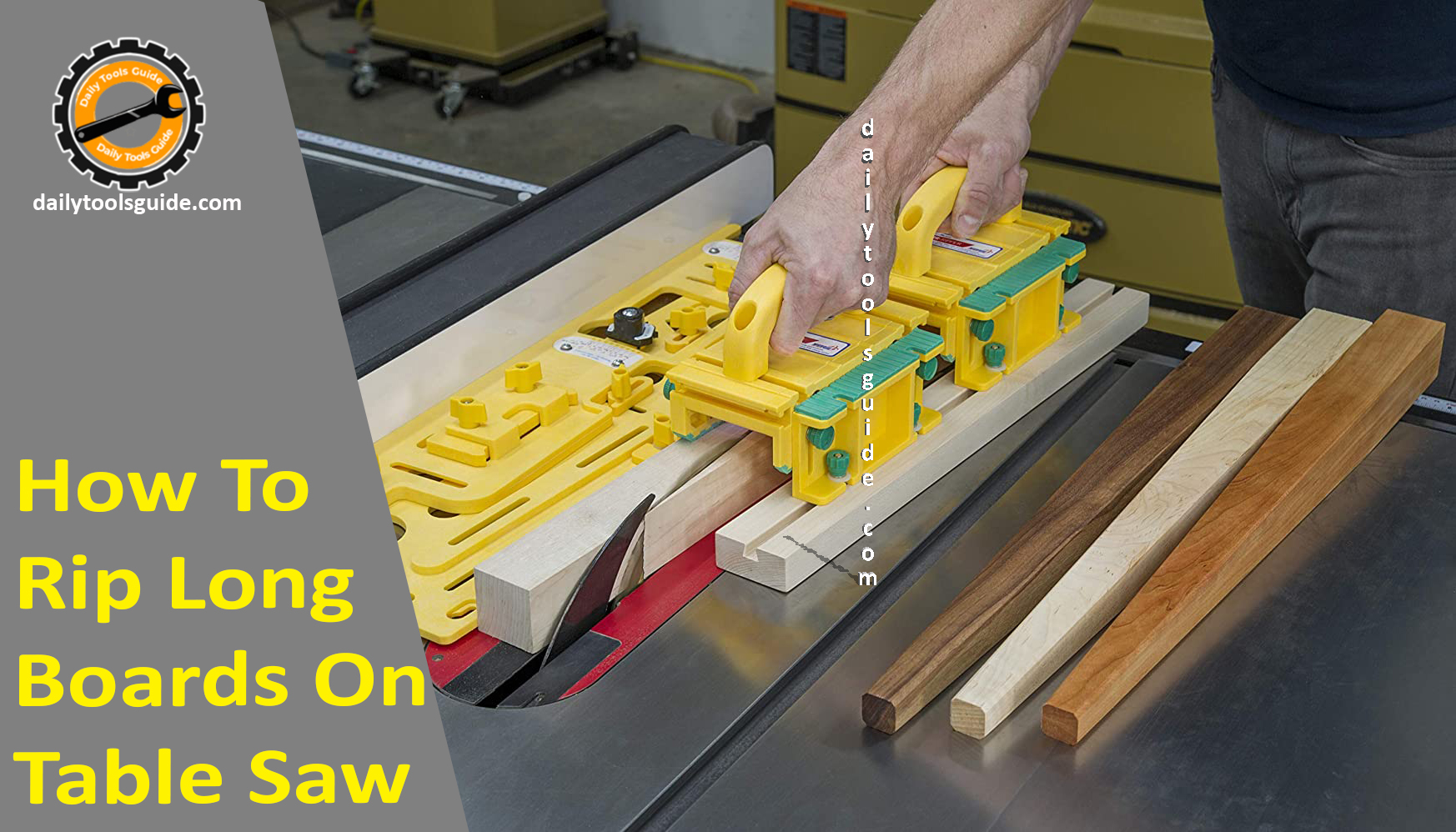 How To Rip Long Boards On Table Saw Daily Tools Guide