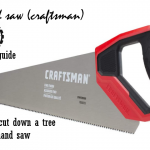 how to cut down tree with a hand saw