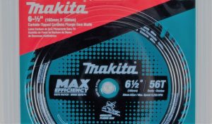 3. Makita B 57342 best 6 1/2 circular saw blade